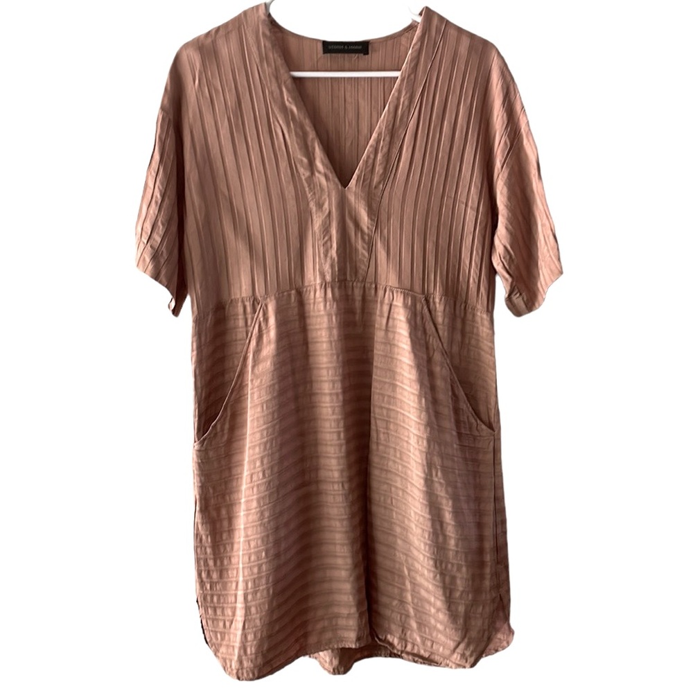 Storm & Marie Brigit-or terra cotta shirt dress